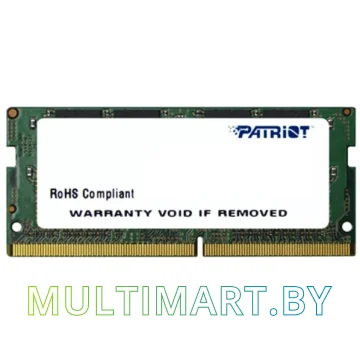 Оперативная память Patriot 8GB DDR4 SODIMM PS4-17000 (PSD48G213381S)